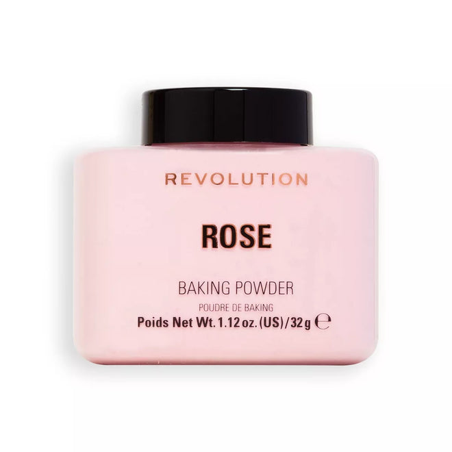 Revolution Makeup Loose Baking Powder Rose 32g