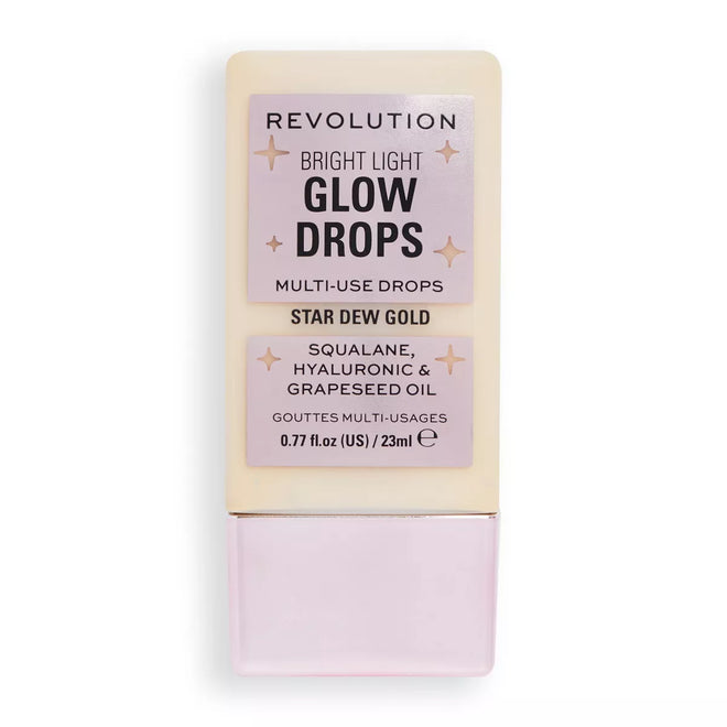 Revolution Makeup Bright Light Glow Drops Golden Star Dew 23ml