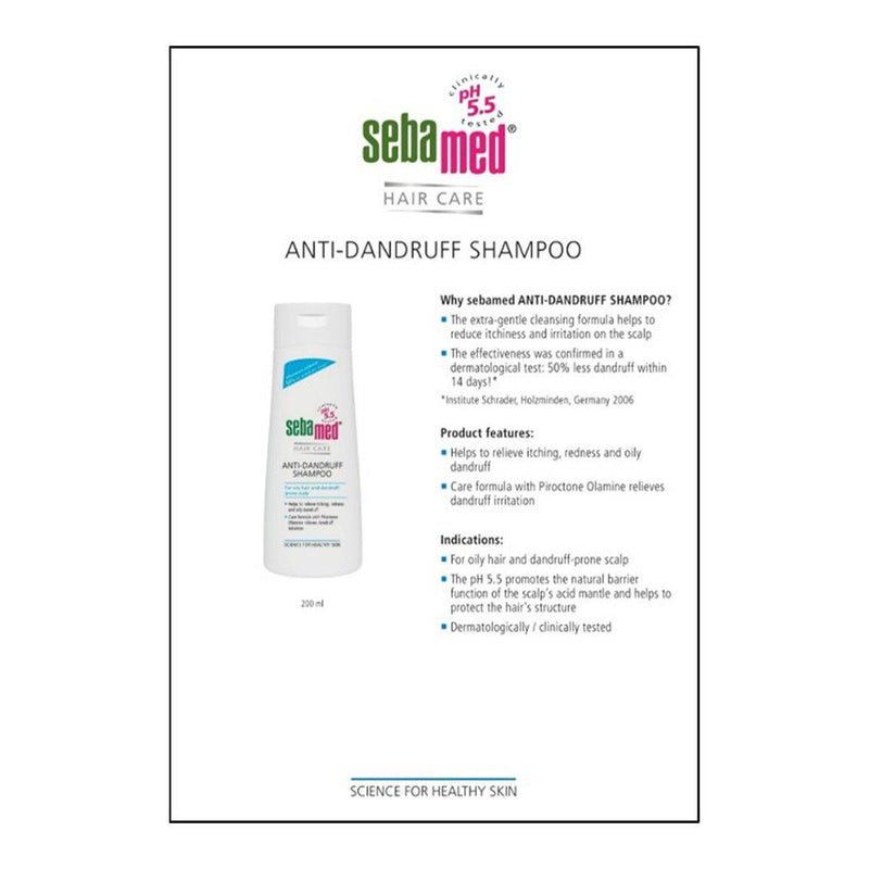 Sebamed Hair Care Anti Dandruff Shampoo 200ml