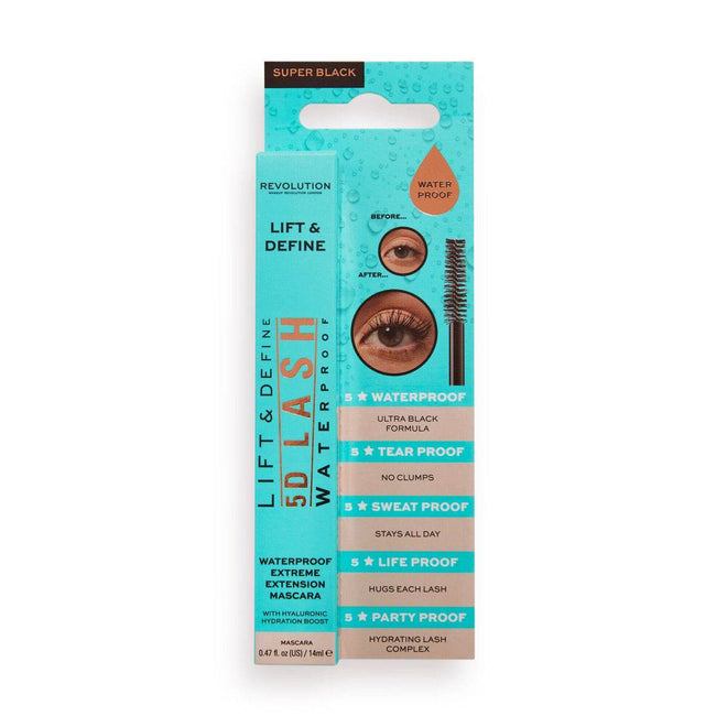 Revolution Makeup 5D Lash Waterproof Mascara 14ml