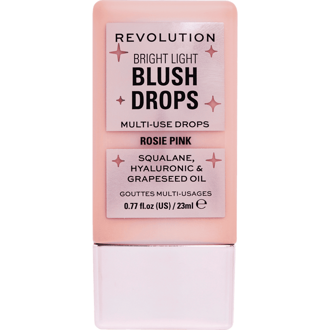 Revolution Makeup Bright Light Blush Drops Pink Rosie 23ml