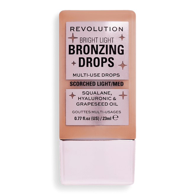 Revolution Makeup Bright Light Bronzing Drops Bronze Scorched 23ml