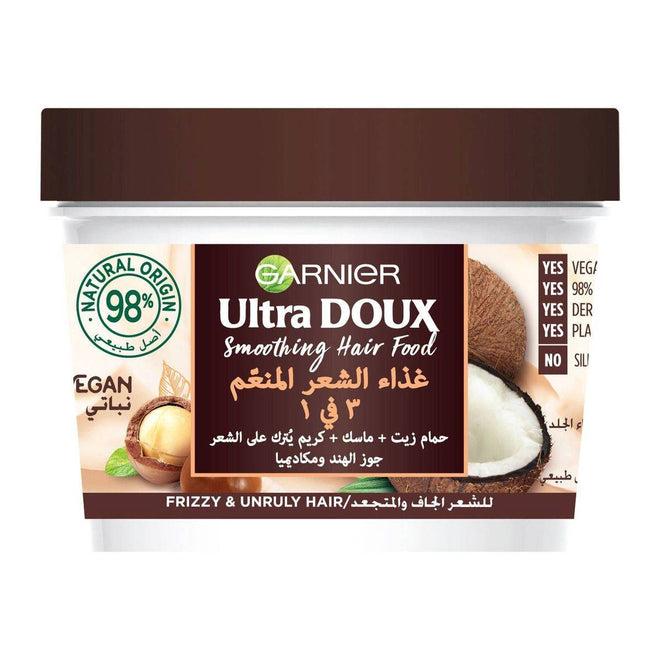 Garnier Ultra Doux Hair Food Maca & Coconut Mask 390ml