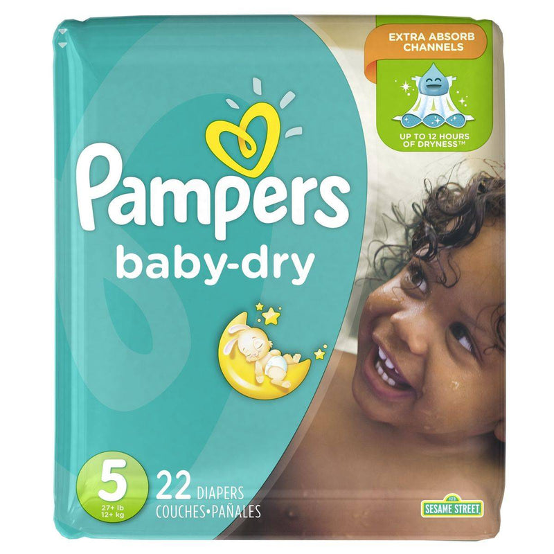 Pampers Diapers Baby Dry Pants Size 5 (11-16kg) 22 Pieces