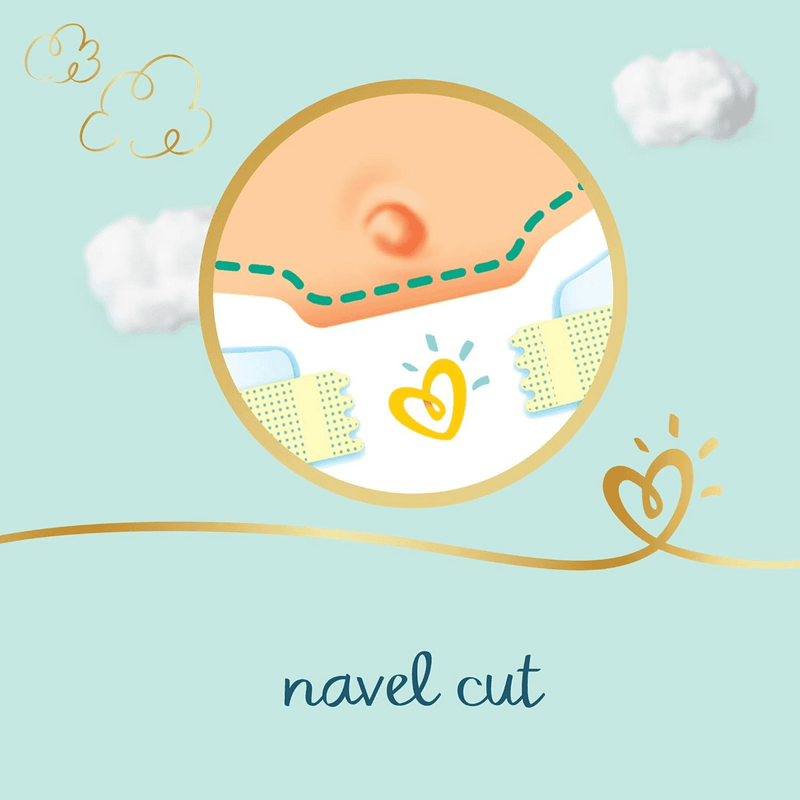 Pampers Diapers Premium Care Taped Size 3 (6-10kg) 62 Pieces