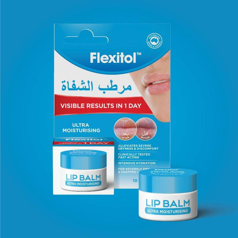 Flexitol Lip Balm Tub 10g