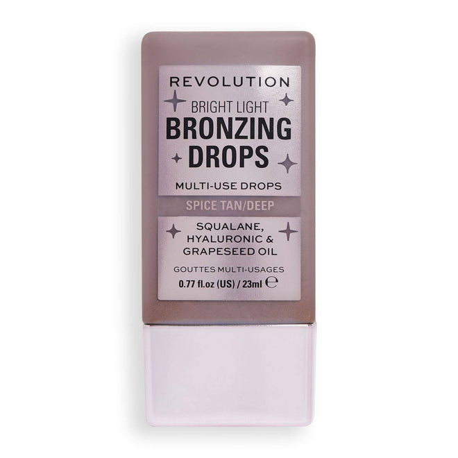 Revolution Makeup Bright Light Bronzing Drops Deep Bronze Summer Spice 23ml