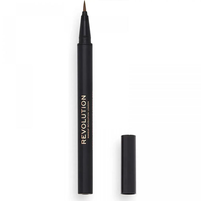 Revolution Makeup Hair Stroke Brow Pen Medium Brown 0.5ml