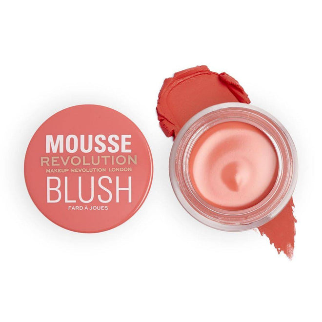 Revolution Makeup Mousse Blusher Grapefruit Coral 6g