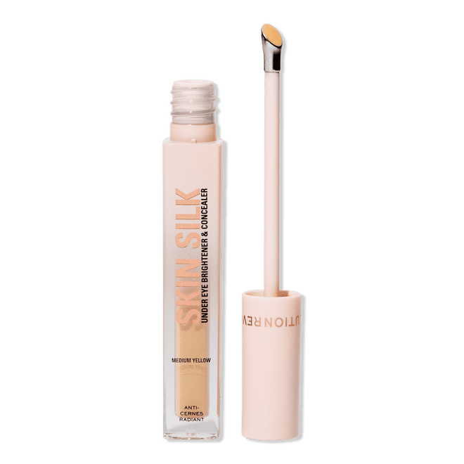 Revolution Makeup Skin Silk Under Eye Brightener & Concealer Medium Yellow 4ml