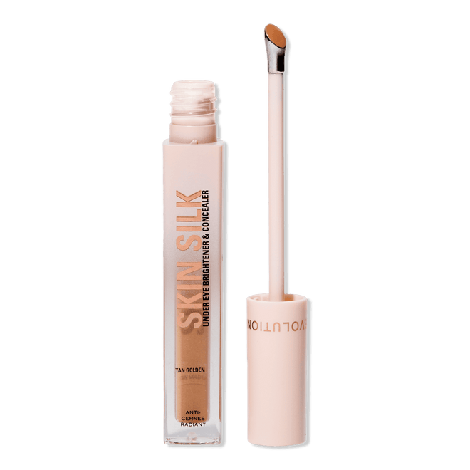 Revolution Makeup Skin Silk Under Eye Brightener & Concealer Tan Golden 4ml