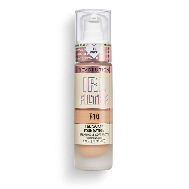 Revolution Makeup IRL Filter Longwear Foundation F10 23ml