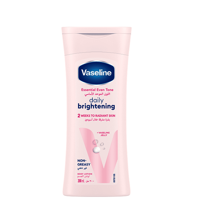 Vaseline Body Lotion Essential Even Tone Daily Brightening 200ml