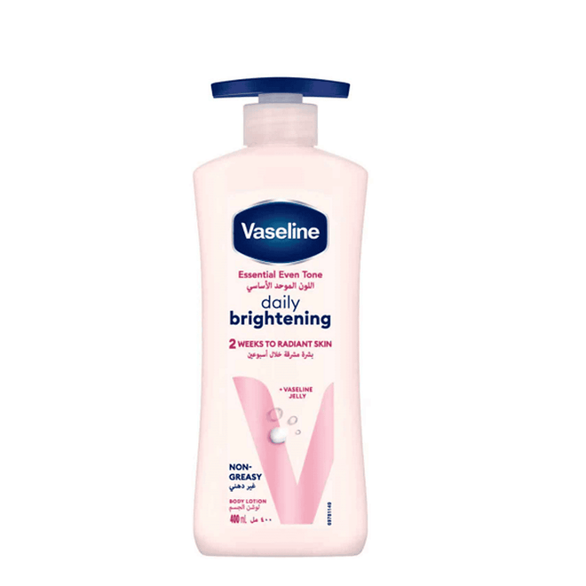 Vaseline Body Lotion Essential Even Tone Daily Brightening 400ml