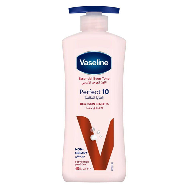 Vaseline Body Lotion Essential Even Tone Perfect 10 400ml