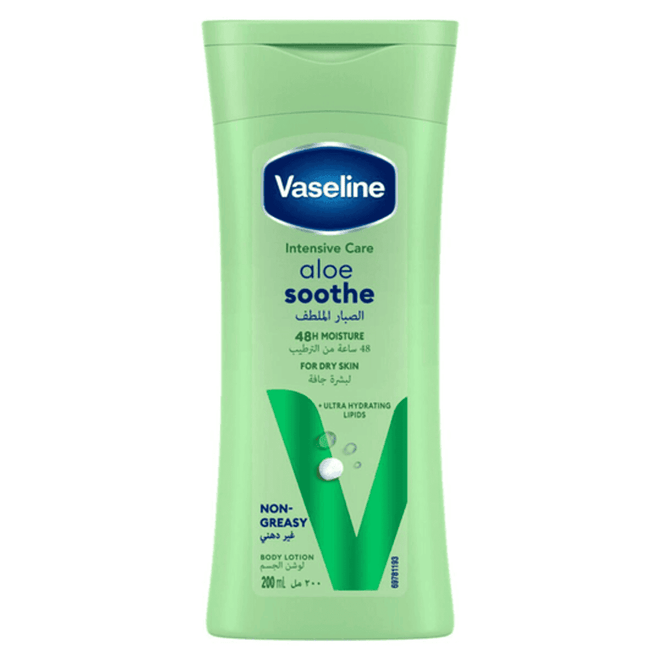 Vaseline Body Lotion Intensive Care Aloe Soothe 200ml