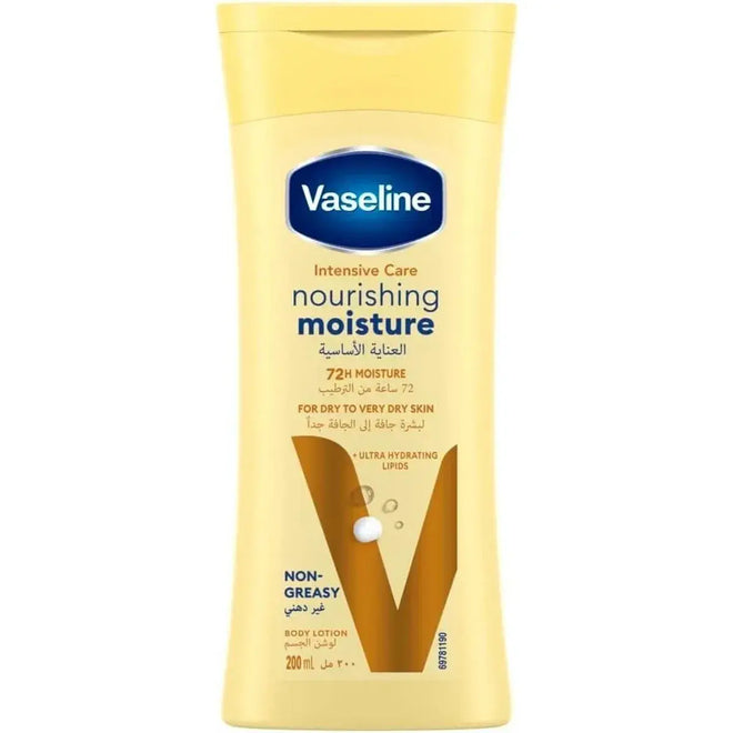 Vaseline Body Lotion Intensive Care Nourishing Moisture 200ml