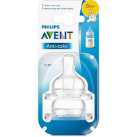 Philips Avent Anti Colic Teat 0 Months+ Newborn Flow 2 Pack