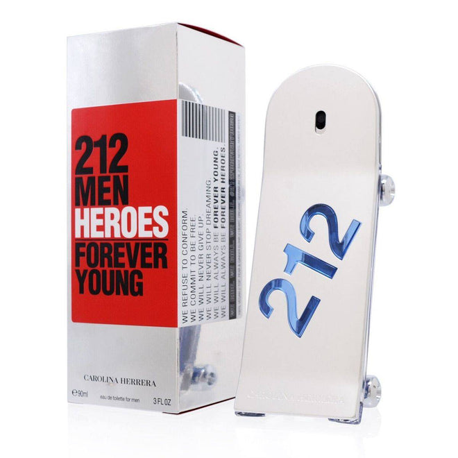 Carolina Herrera 212 Heroes Forever Young Men (M) EDT 90ml