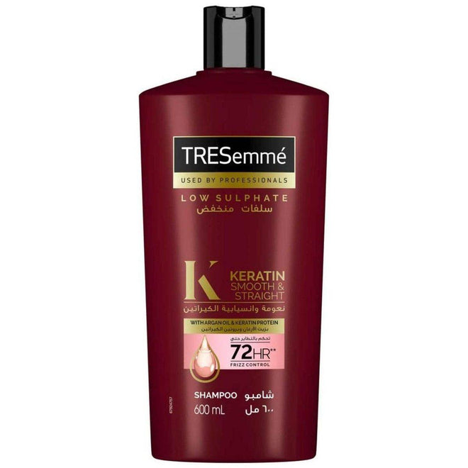 Tresemme Shampoo Keratin Smooth & Straight 600ml