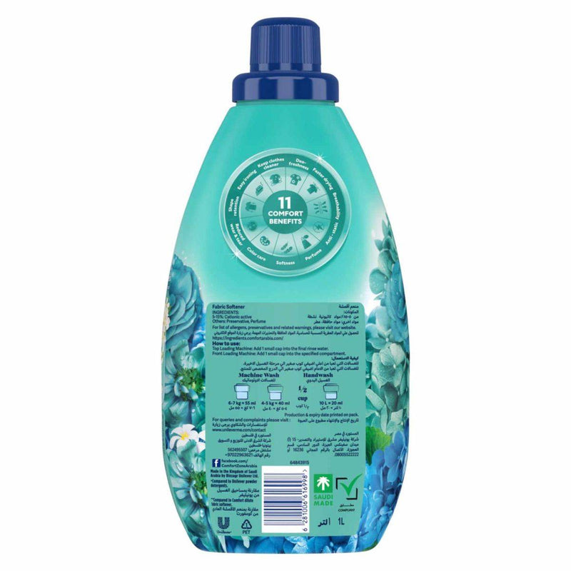 Comfort Fabric Softener Blue Love 1L