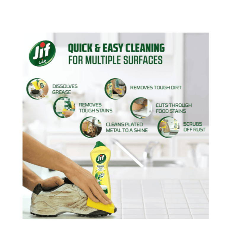 Jif Cream Cleaner Lemon 750ml