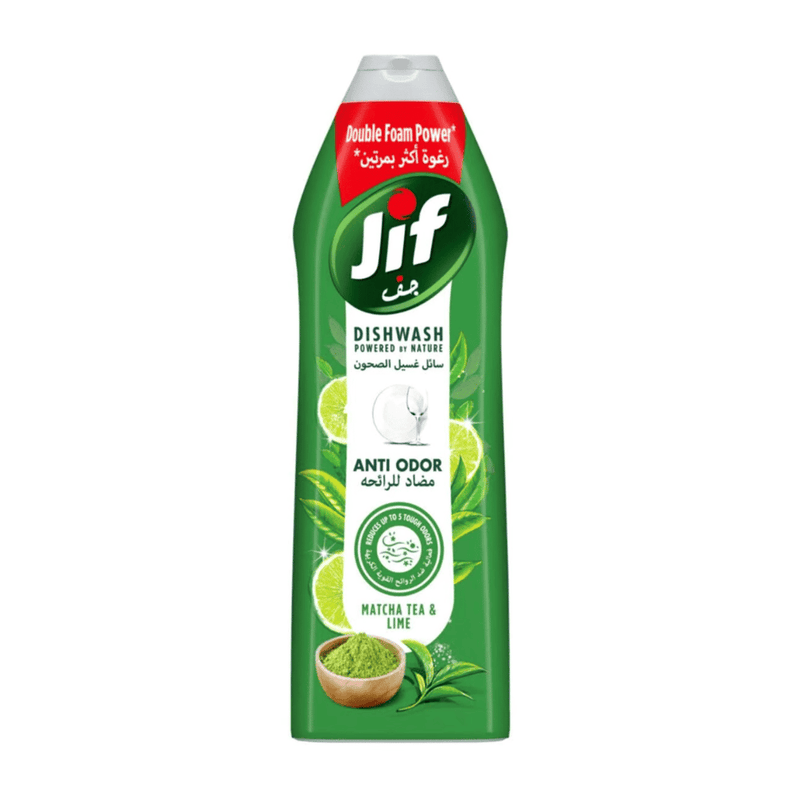 Jif Dish Washing Liquid Anti Odor Lime & Matcha Tea 670ml