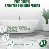 Jif Floor Expert Ceramics Lemon Mint & Baking Soda 1500ml