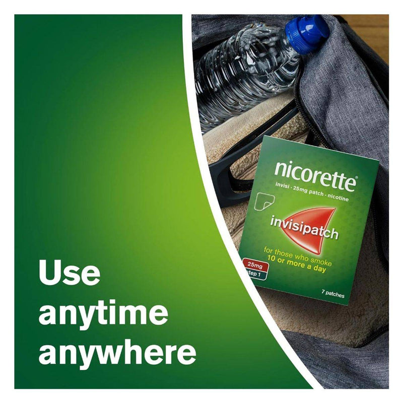 Nicorette Invisipatch 25mg 7 Patches