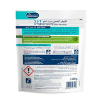 Dr. Beckmann 2 In 1 Hygiene White Stain Remover Powder 400g
