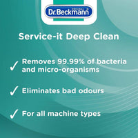 Dr. Beckmann Deep Clean Washing Machine Hygiene Cleaner Powder 250g
