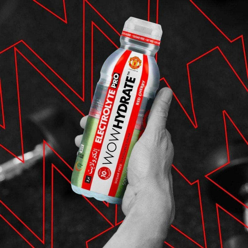 WOW Hydrate Electrolyte Pro Red Cherry 500ml