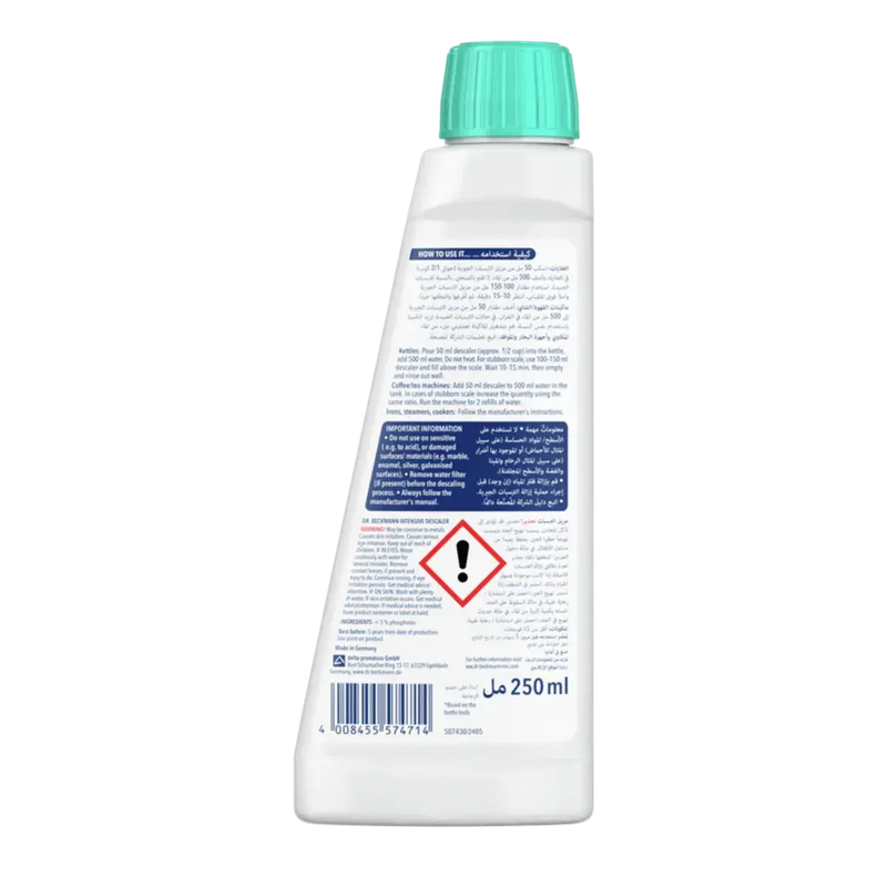 Dr. Beckmann Intensive Descaler Active Power Formula 250ml