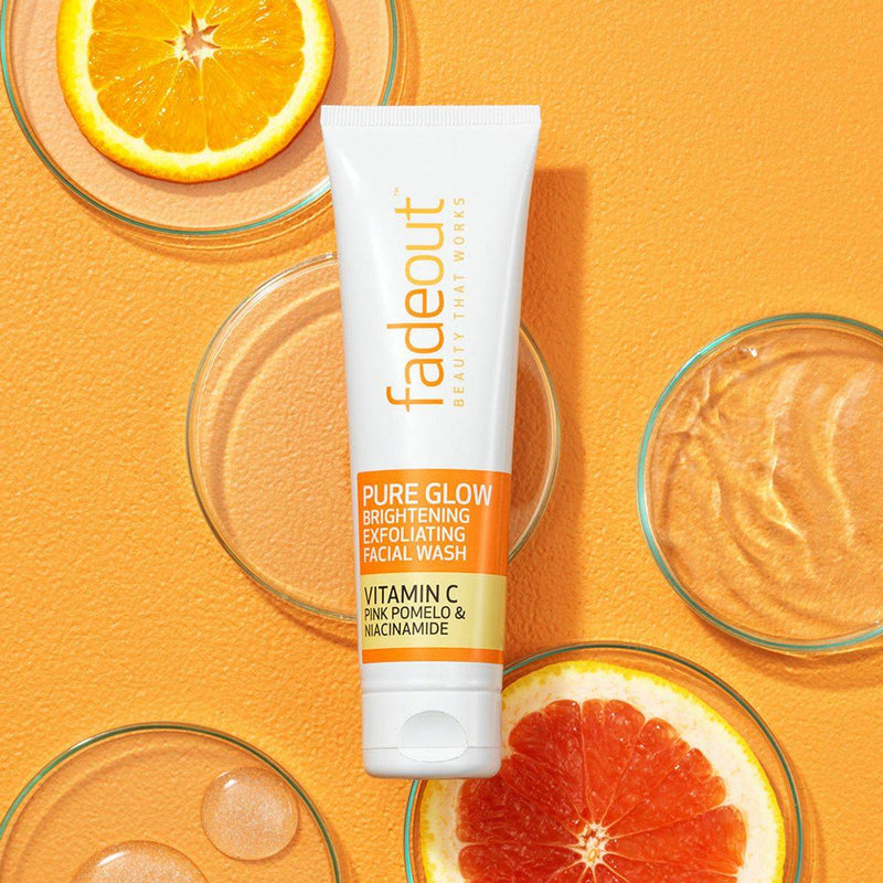 Fadeout Pure Glow Brightening Exfoliationg Facial Wash 100ml