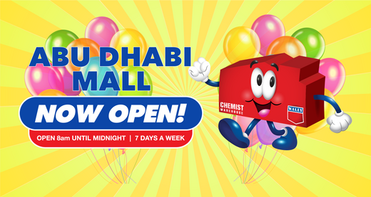 Chemist Warehouse Abu Dhabi Mall | Now Open - New Chemist Warehouse in Abu Dhabi UAE