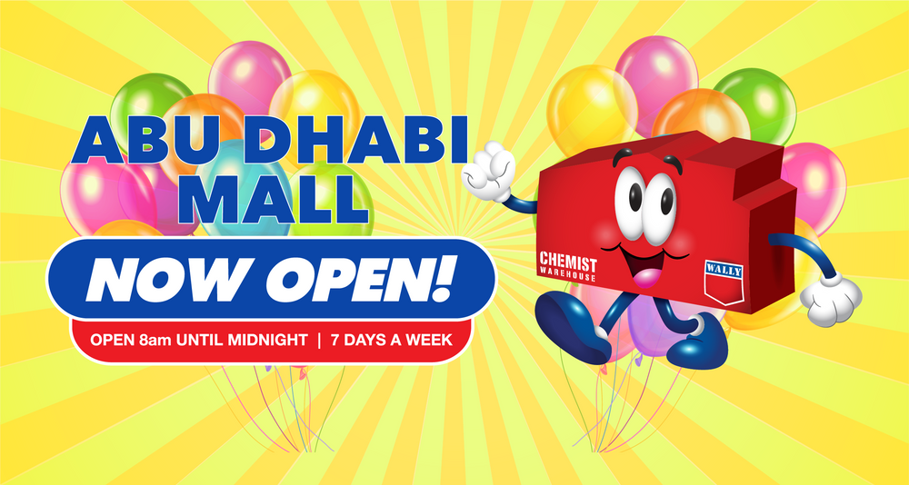 Chemist Warehouse Abu Dhabi Mall | Now Open
