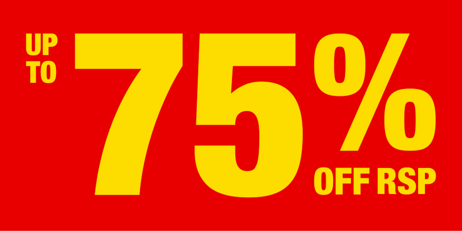 Sale Up to 75%