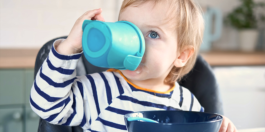 Baby Eating & Drinking