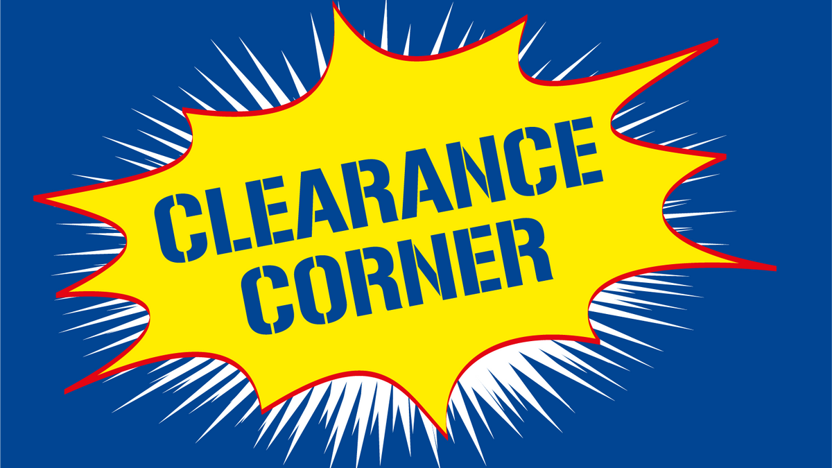 Clearance Corner