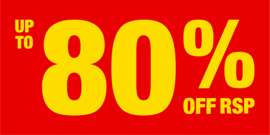 Sale Up to 80%