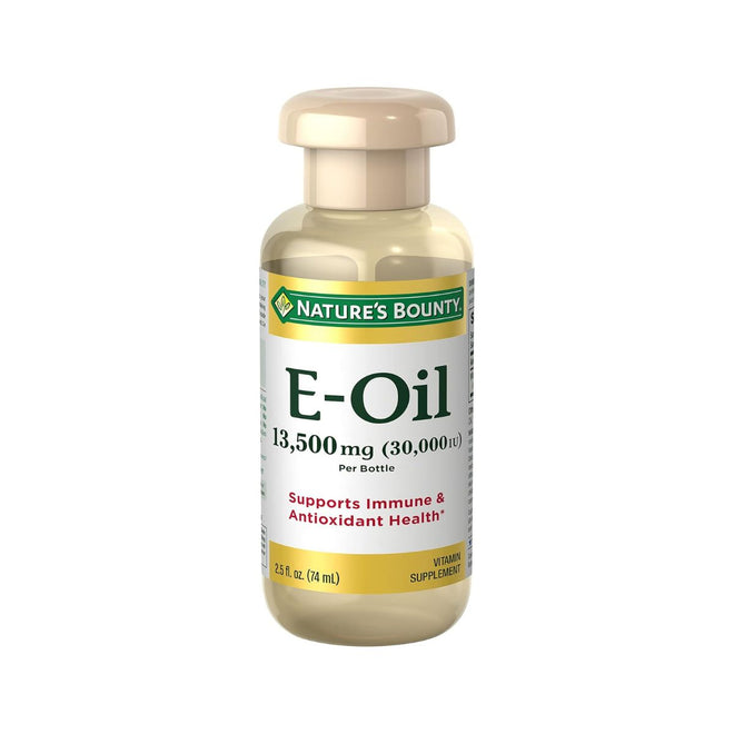 Natures Bounty Vitamin E Oil 30000IU 74ml