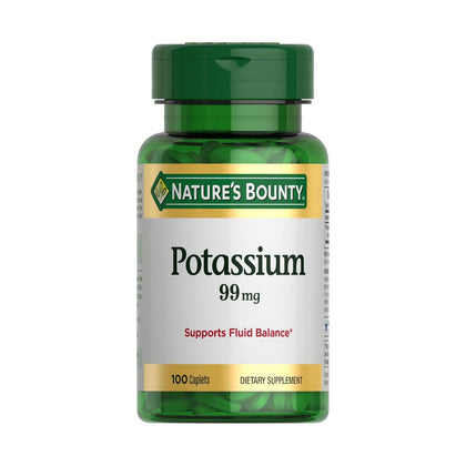 Natures Bounty Potassium Chelated 99mg 100 Tablets - Chemist Warehouse UAE