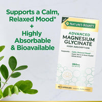 Natures Bounty Magnesium Glycinate Advanced 90 Tablets
