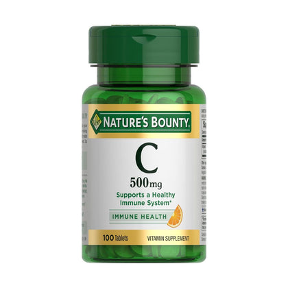 Natures Bounty Vitamin C 500mg 100 Tablets - Chemist Warehouse UAE