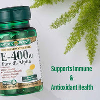 Natures Bounty Vitamin E 400IU 100 Softgel