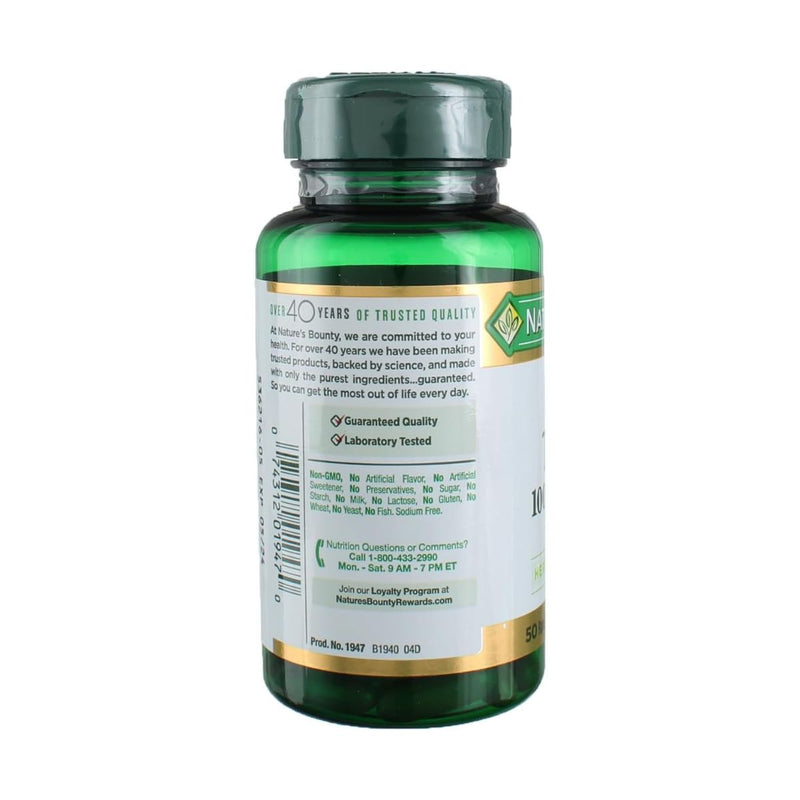Natures Bounty Milk Thistle 1000mg 50 Capsule