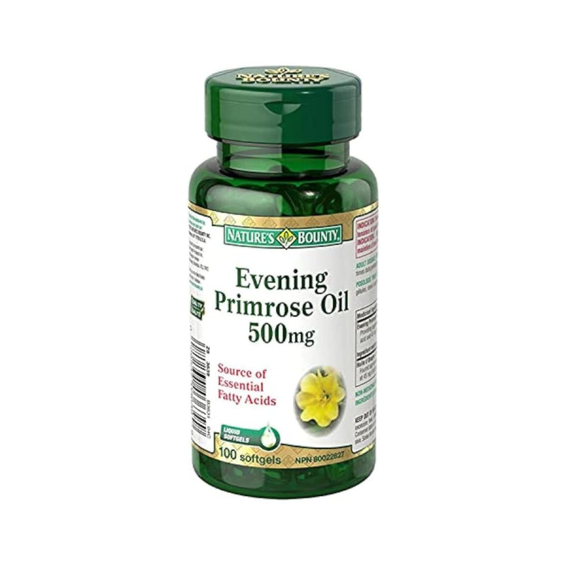 Natures Bounty Evening Primrose Oil 500mg 100 Softgel