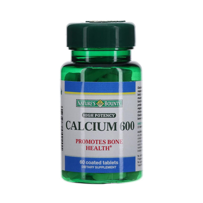 Natures Bounty Calcium 600mg 60 Tablets