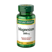 Natures Bounty Magnesium Oxide 500mg 100 Tablets