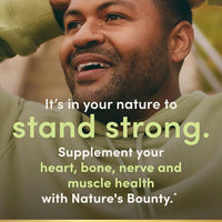 Natures Bounty Magnesium Oxide 500mg 100 Tablets